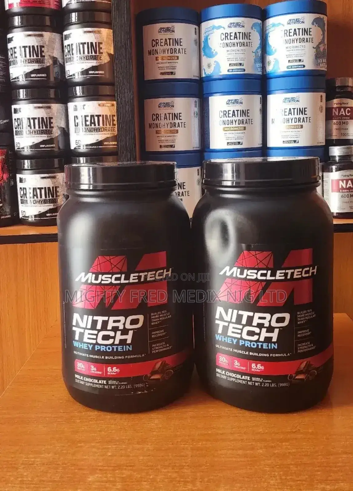 Muscletech Nitro Tech Whey Protein Powder