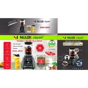 Nulek Japan Turbo Crush Blender-3l-100% Copper