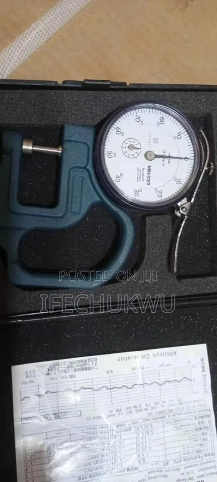 Analogue Thickness Gauge Mitutoyo