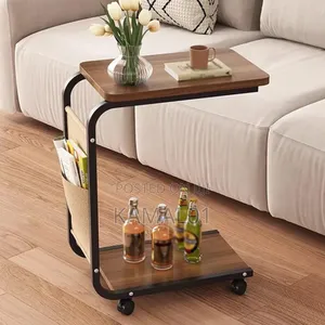 Photo - C-Shaped Side Table, Bedside Table