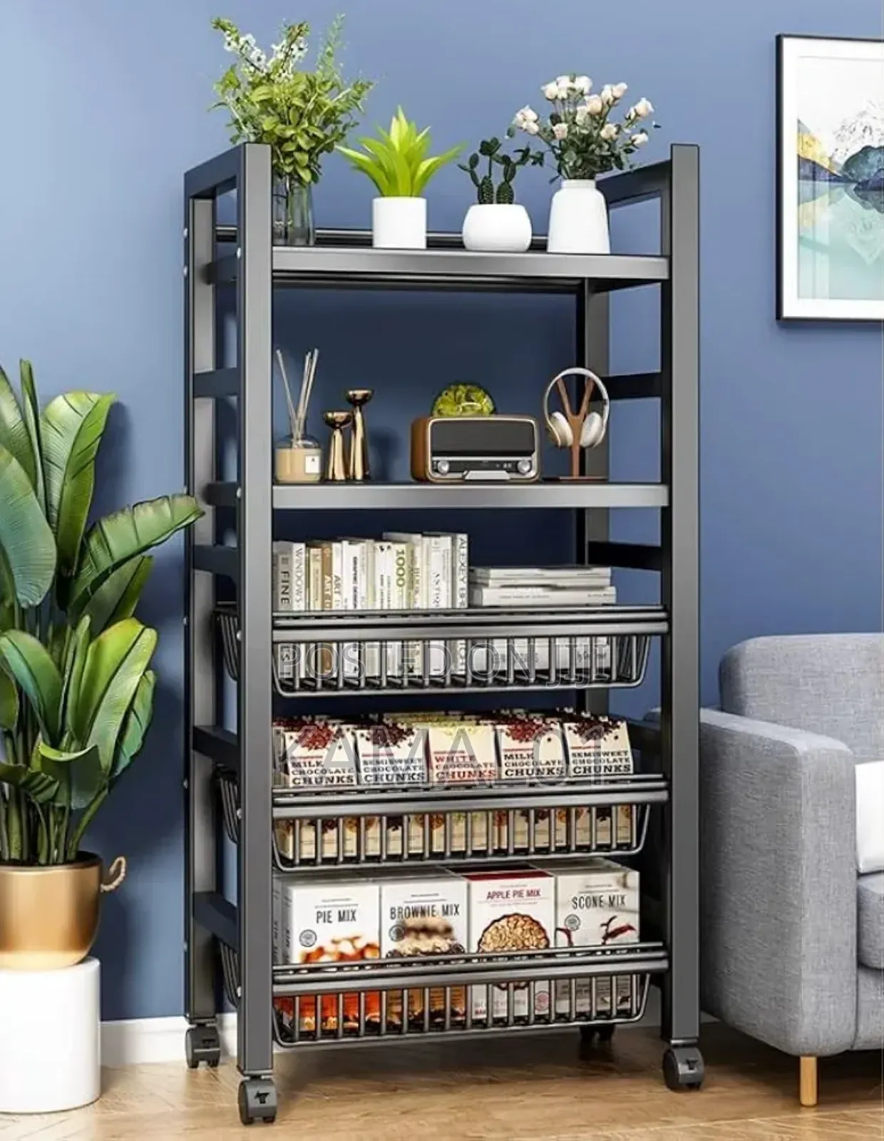 Multi-Layer Storage Rack, Kitchen Storage Rack