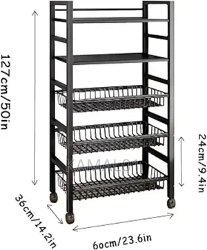 Multi-Layer Storage Rack, Kitchen Storage Rack
