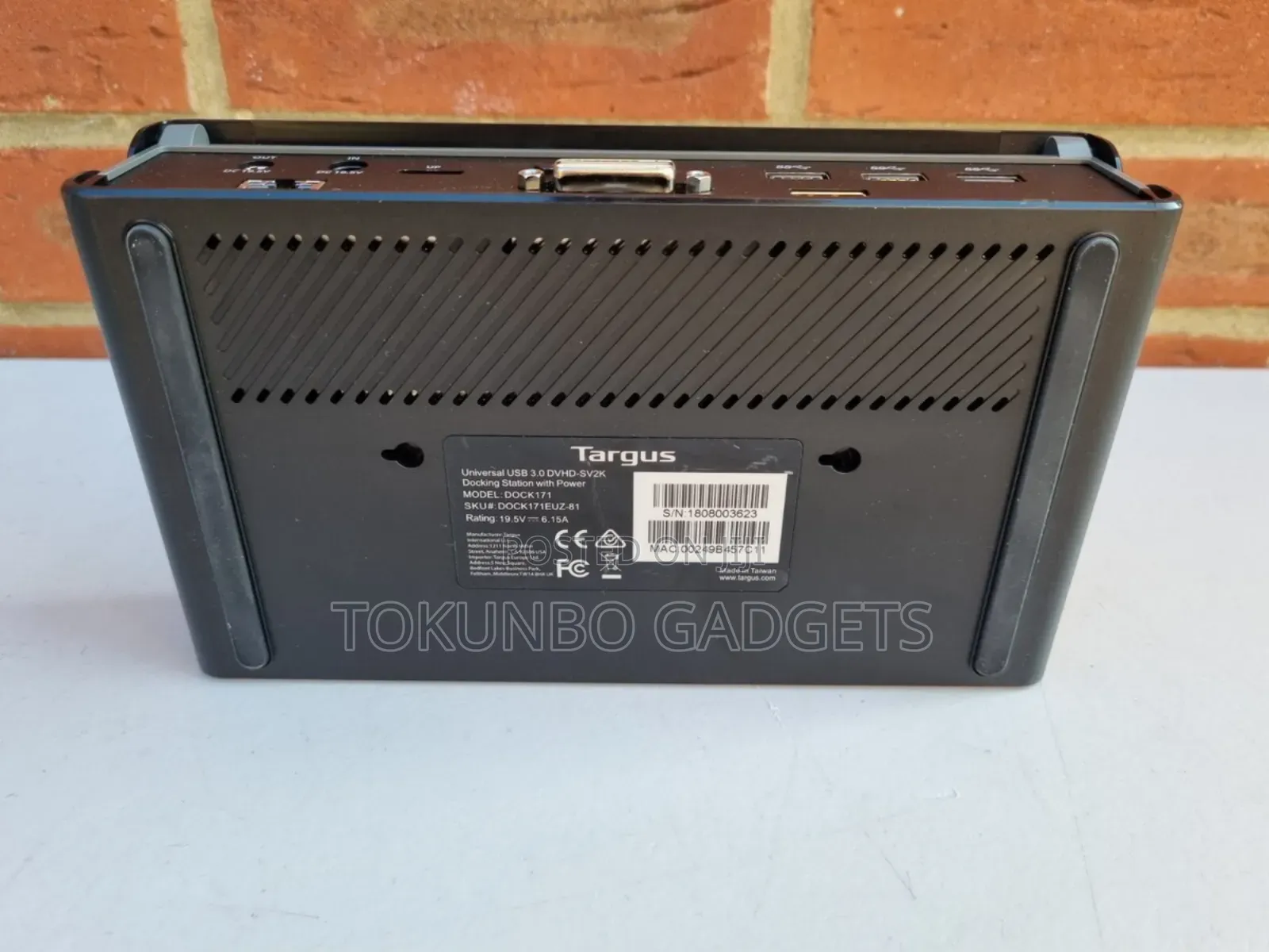 Targus Universal Dock171 Docking Station Usb 3.0 DVHD-Sv2k