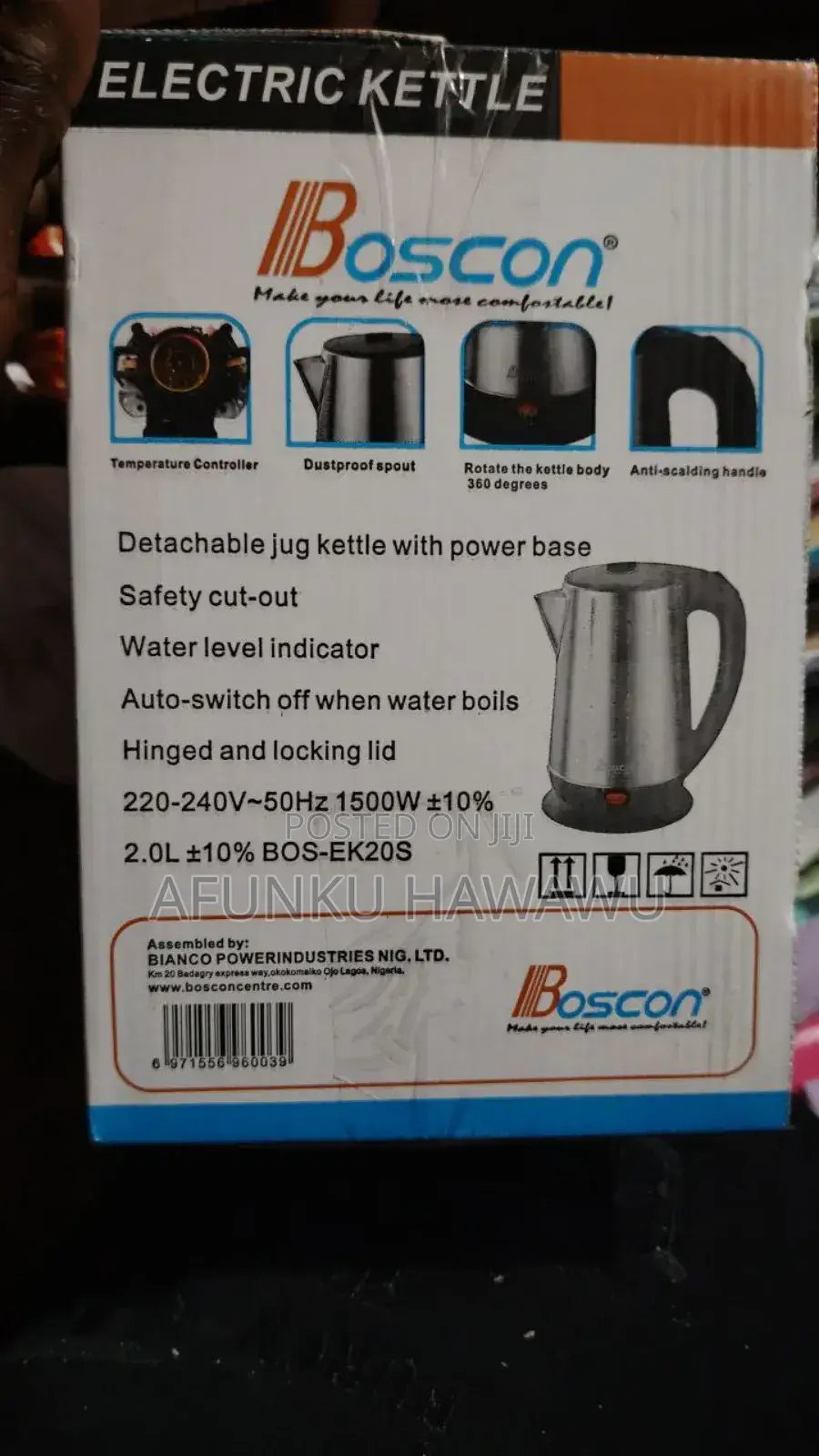 Boscon Electric Kettle