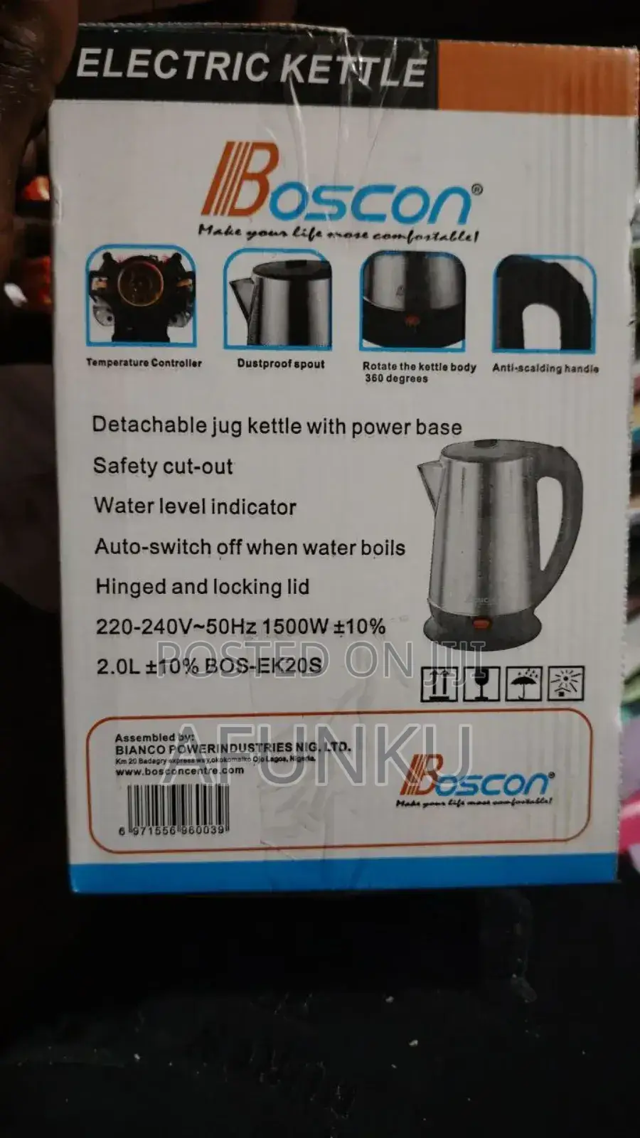 Boscon Electric Kettle