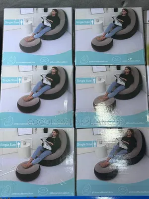 Inflatable Sofa Chair With Leg Rest