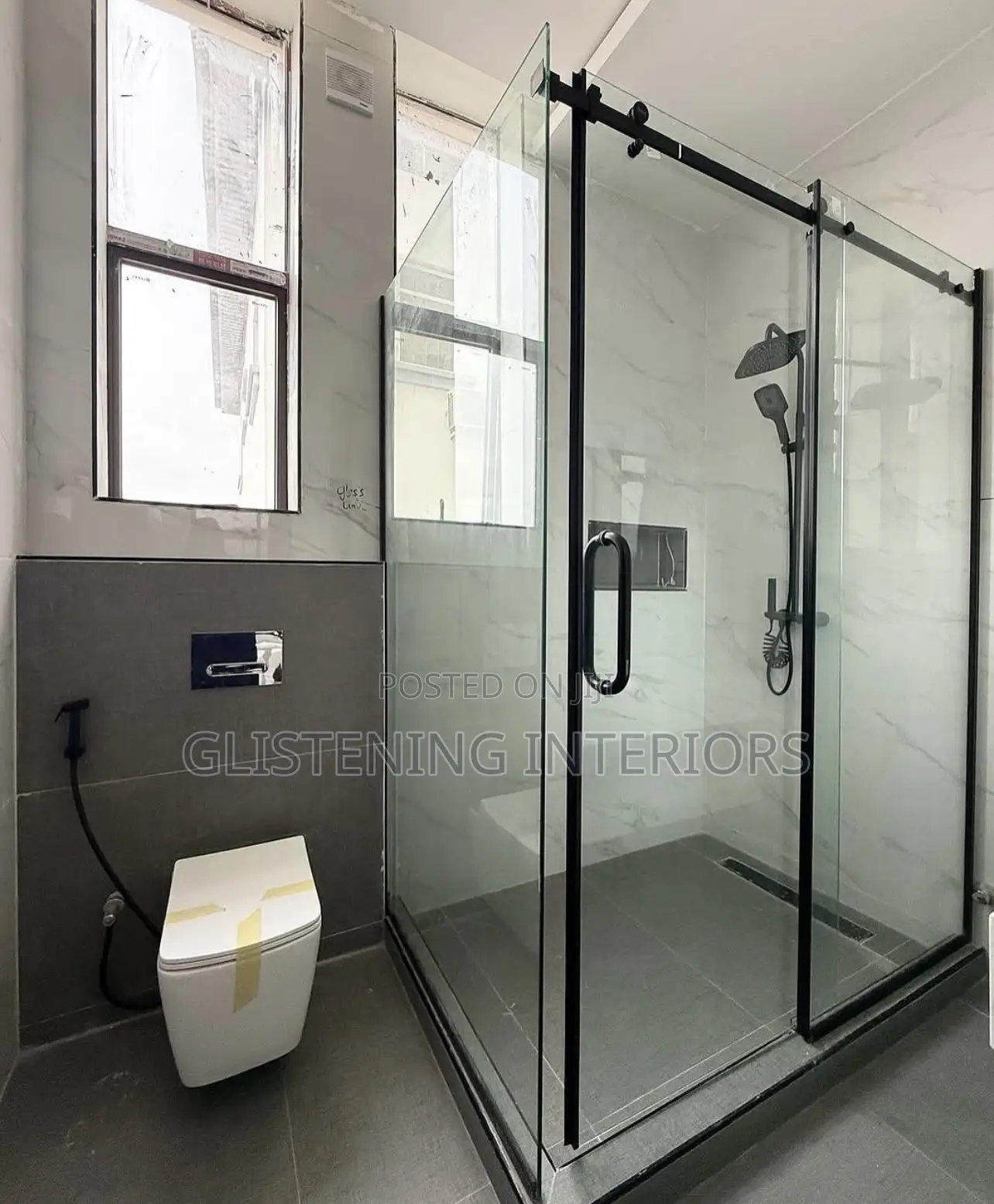 Shower Cubicle Hing Design