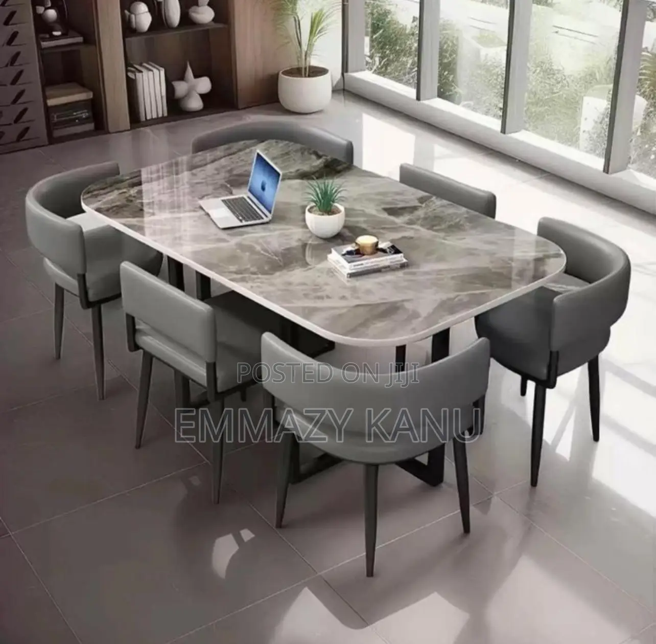 By6 Ceramic Top Dinning Set