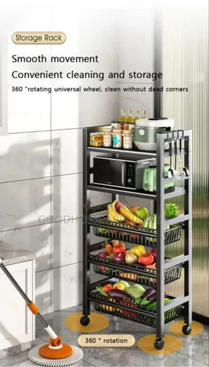 5 Layer Kitchen Rack