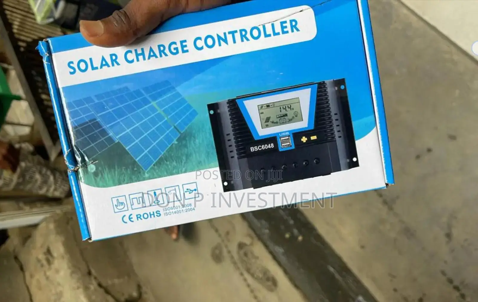 Solar Charge Controller, Model Bsc6048,