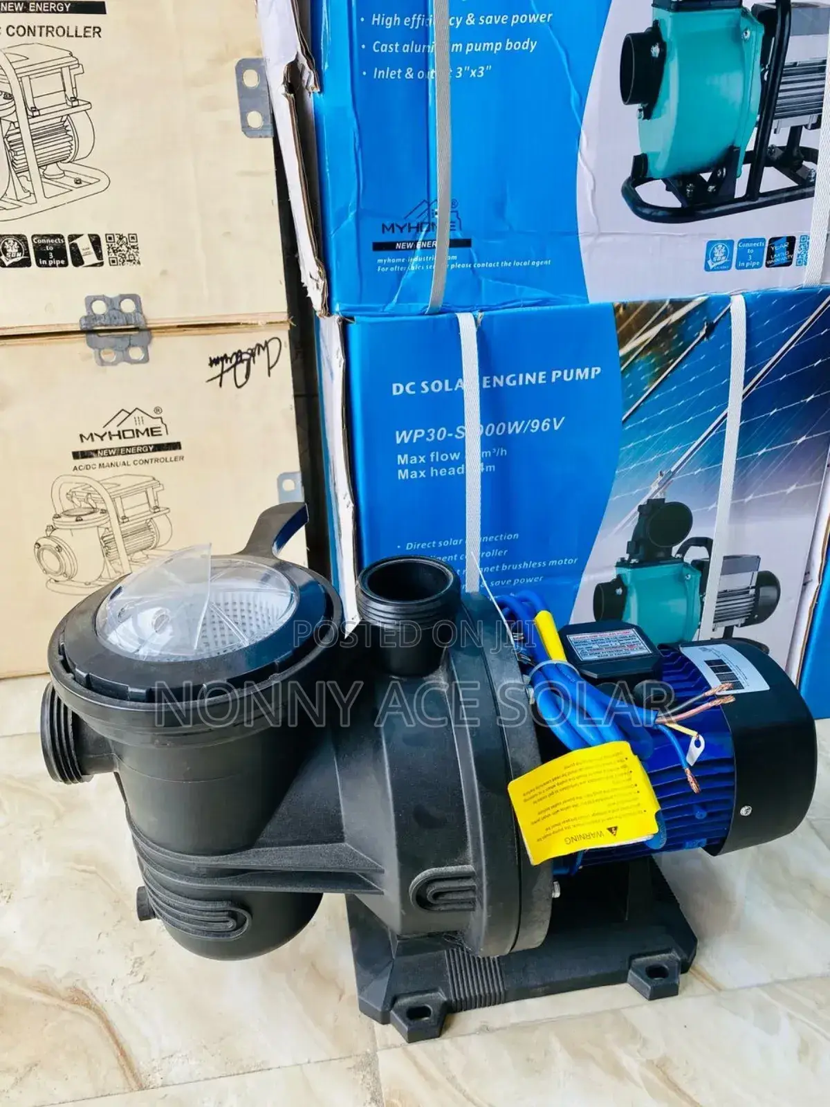 Ecoflow 2hp Ac/Dc 1500watts 3inch Surface Pump