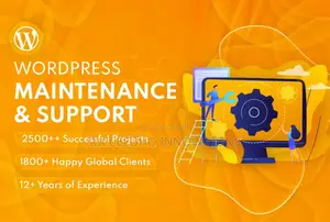 Fullstack Website Maintenance Support Wordpress, Wix