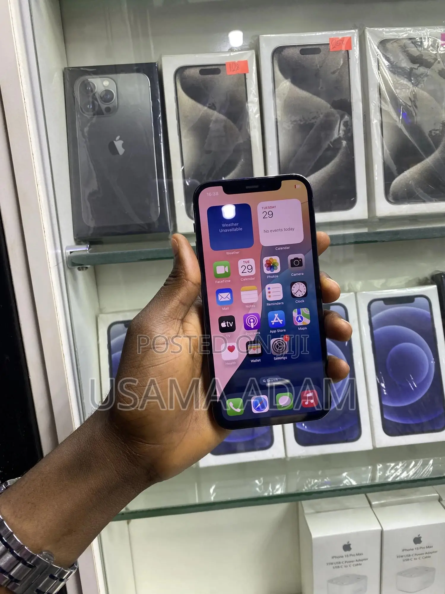 New Apple iPhone 12 Pro 256 GB Black