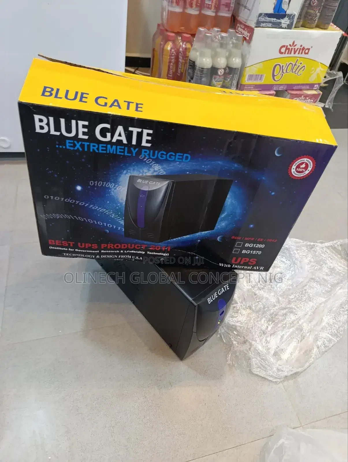 1500 Va Blue Gate Ups With Internal Avr
