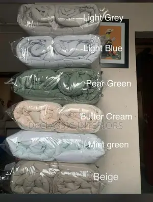 Quality Stock Plain Duvet With Bedsheet and 4pillowcase