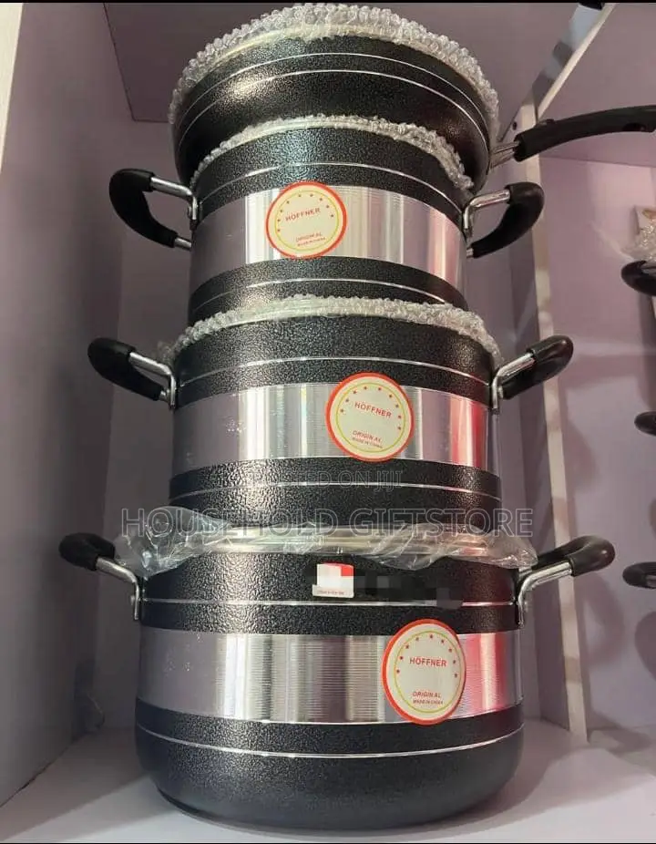 8pcs Hoffner (801) Nonstick Pot Set