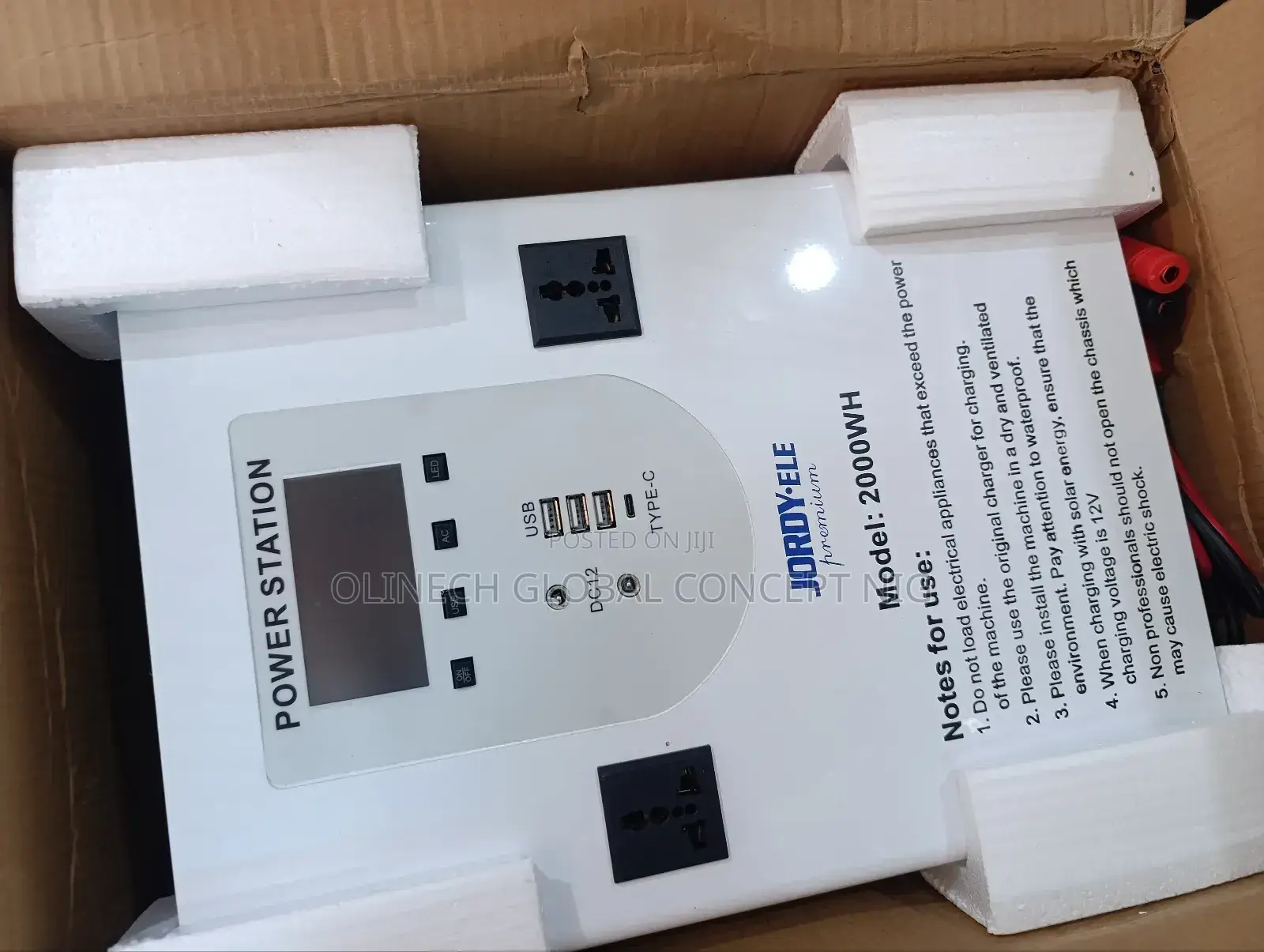 2000 W Jorde-ale Solar Power Generator