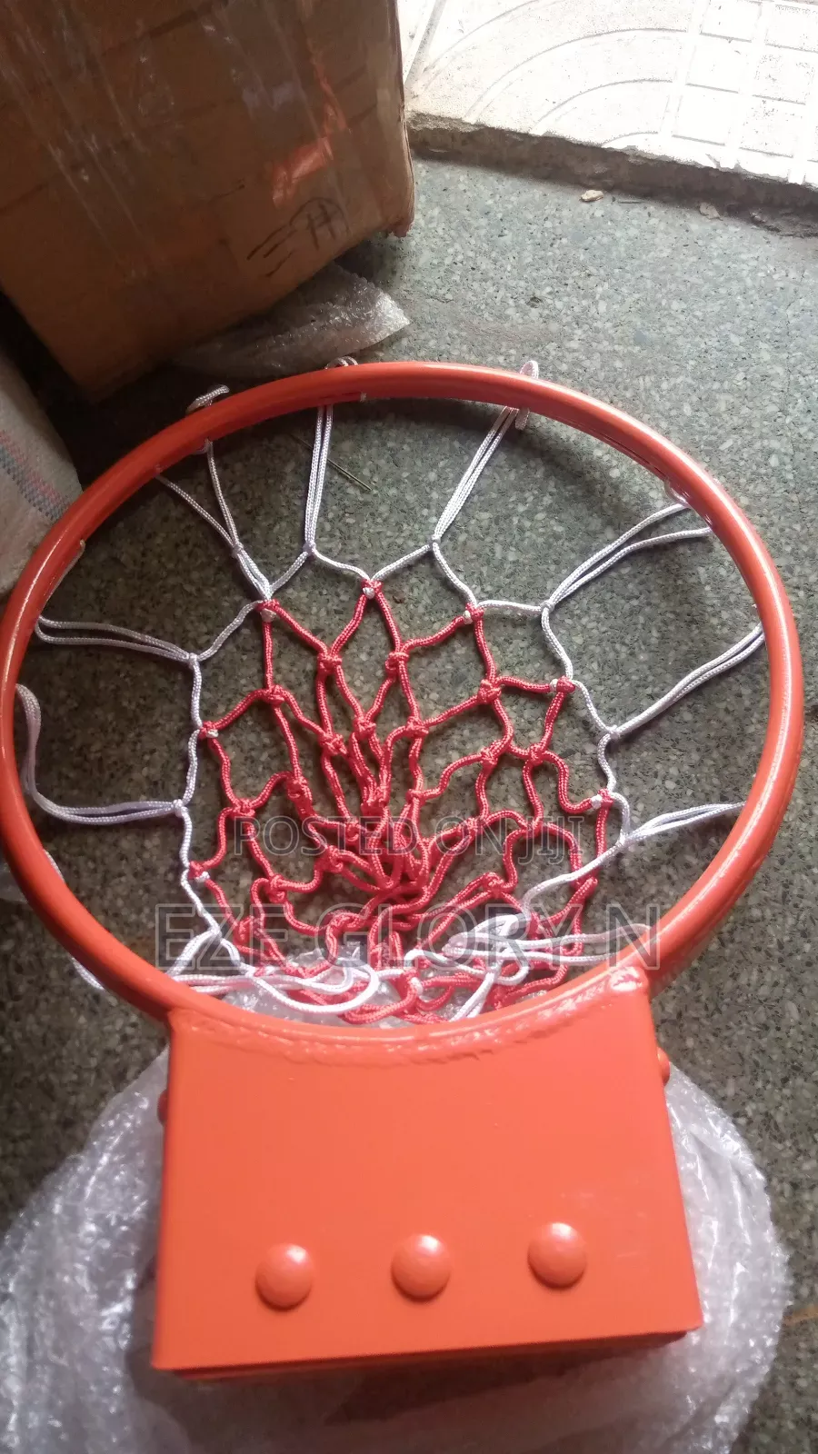 Heavy Duty Basketball Rim (With 3 Springs) for sale - Eze Glory N Price ...