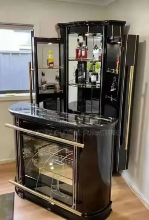 Adjustable Wine Bar With Counter