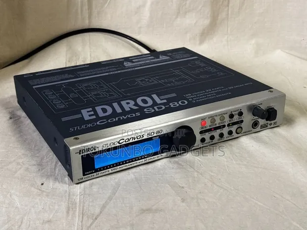 Edirol Sd-80 Studio Canvas 128-Voice Usb Sound Module Roland for