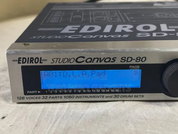 Edirol Sd-80 Studio Canvas 128-Voice Usb Sound Module Roland