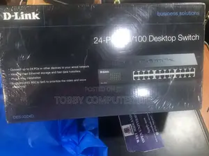 D-Link 24-Port 10/100 Desktop Switch Des-1024d