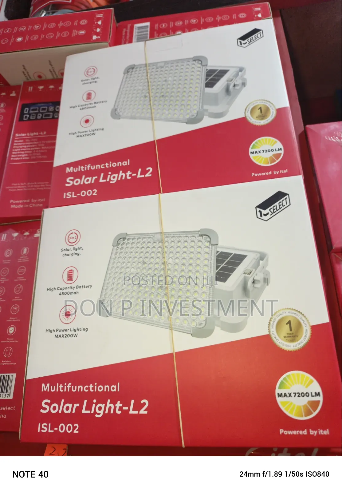 Itel Solar Light - L2 Isl -002
