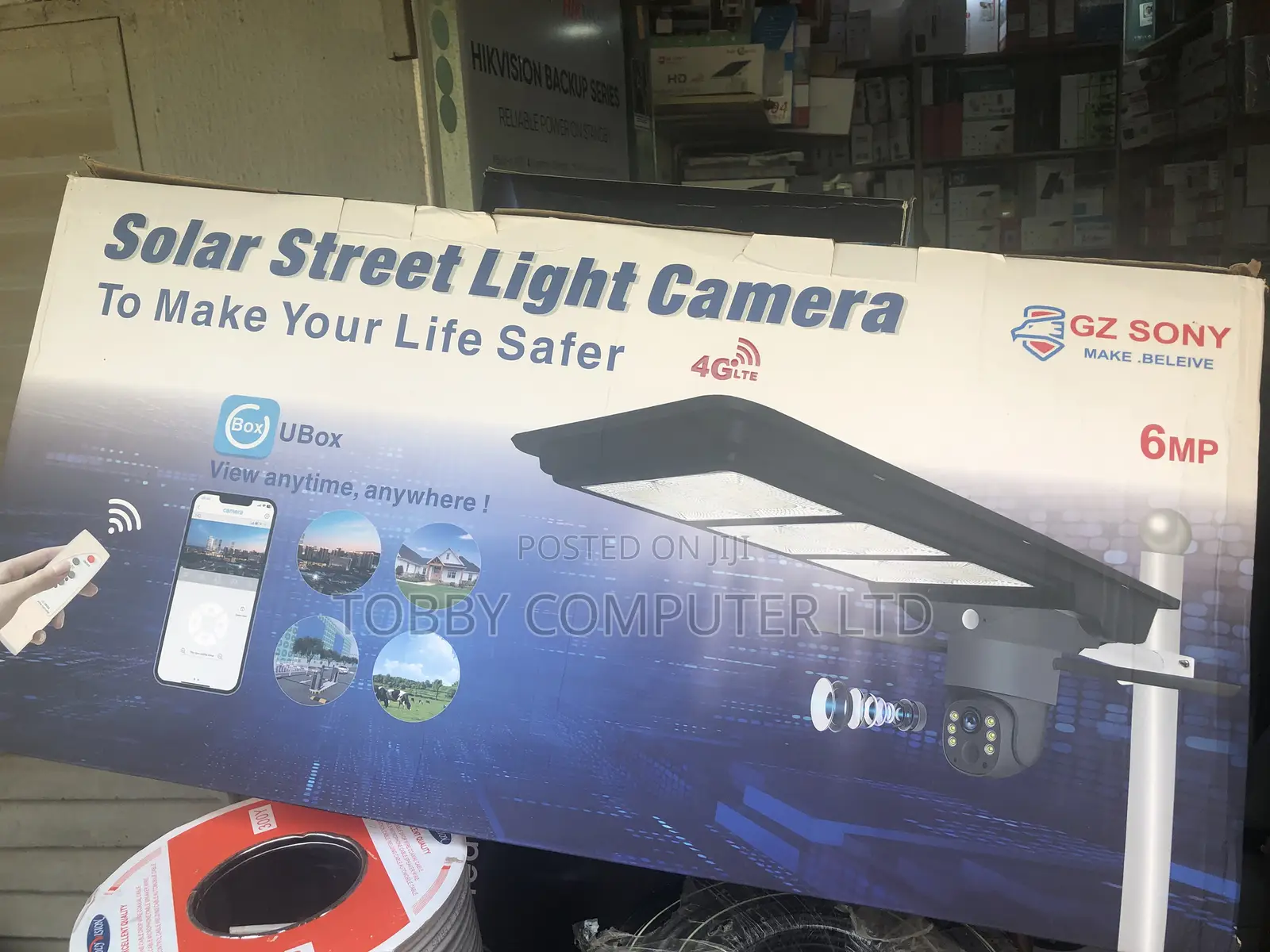 Solar Street Light Camera
