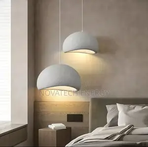 Nordic Design Single Dropping Chandelier E27 Bulb Light Cast