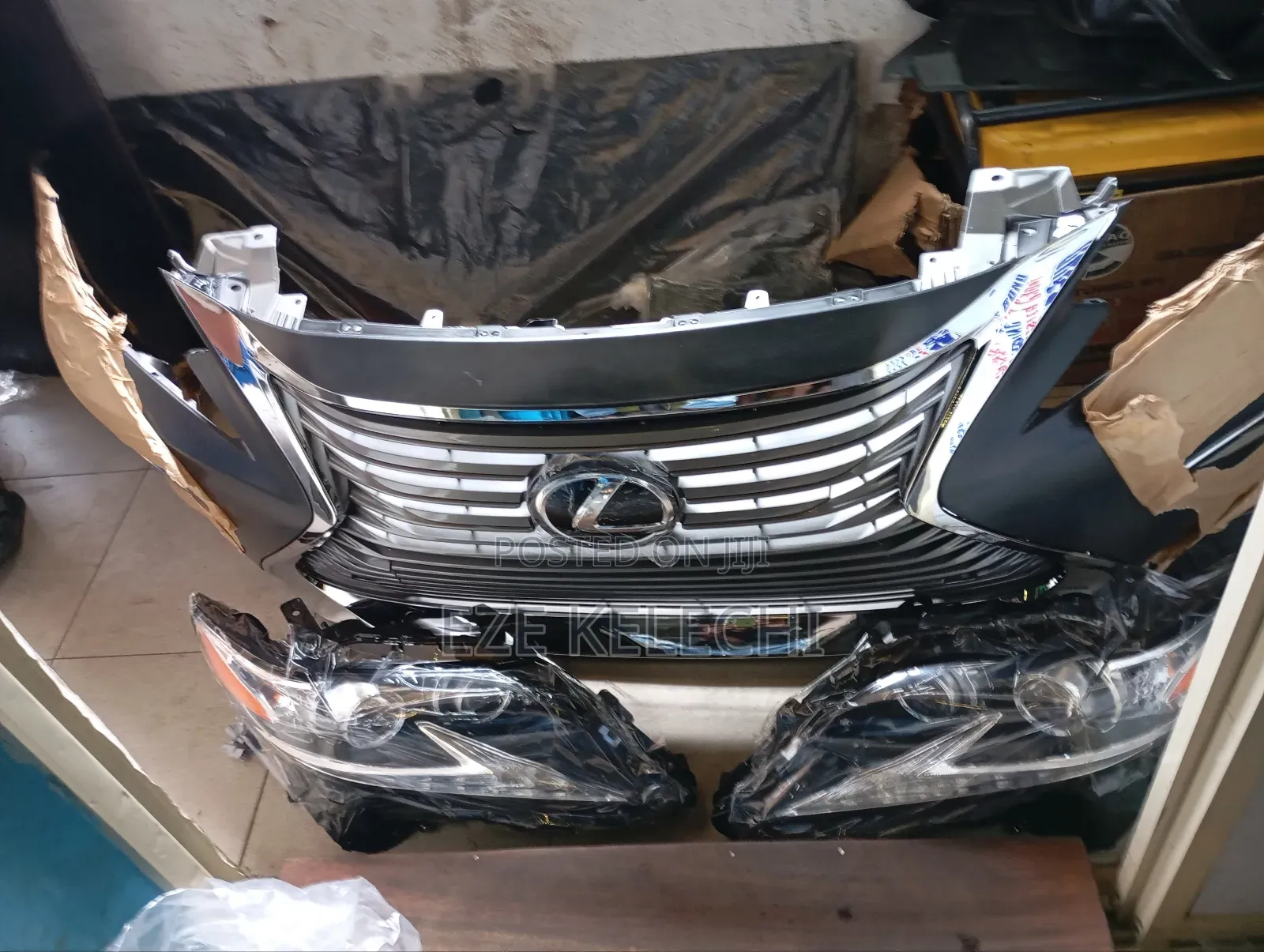 Complete Bumper Headlight Es350 2017