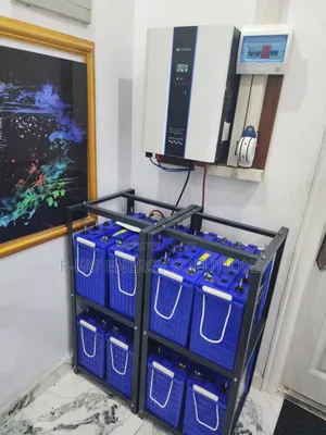 Strong 10kva Hybrid Inverter, 8 Batteries For Office Use