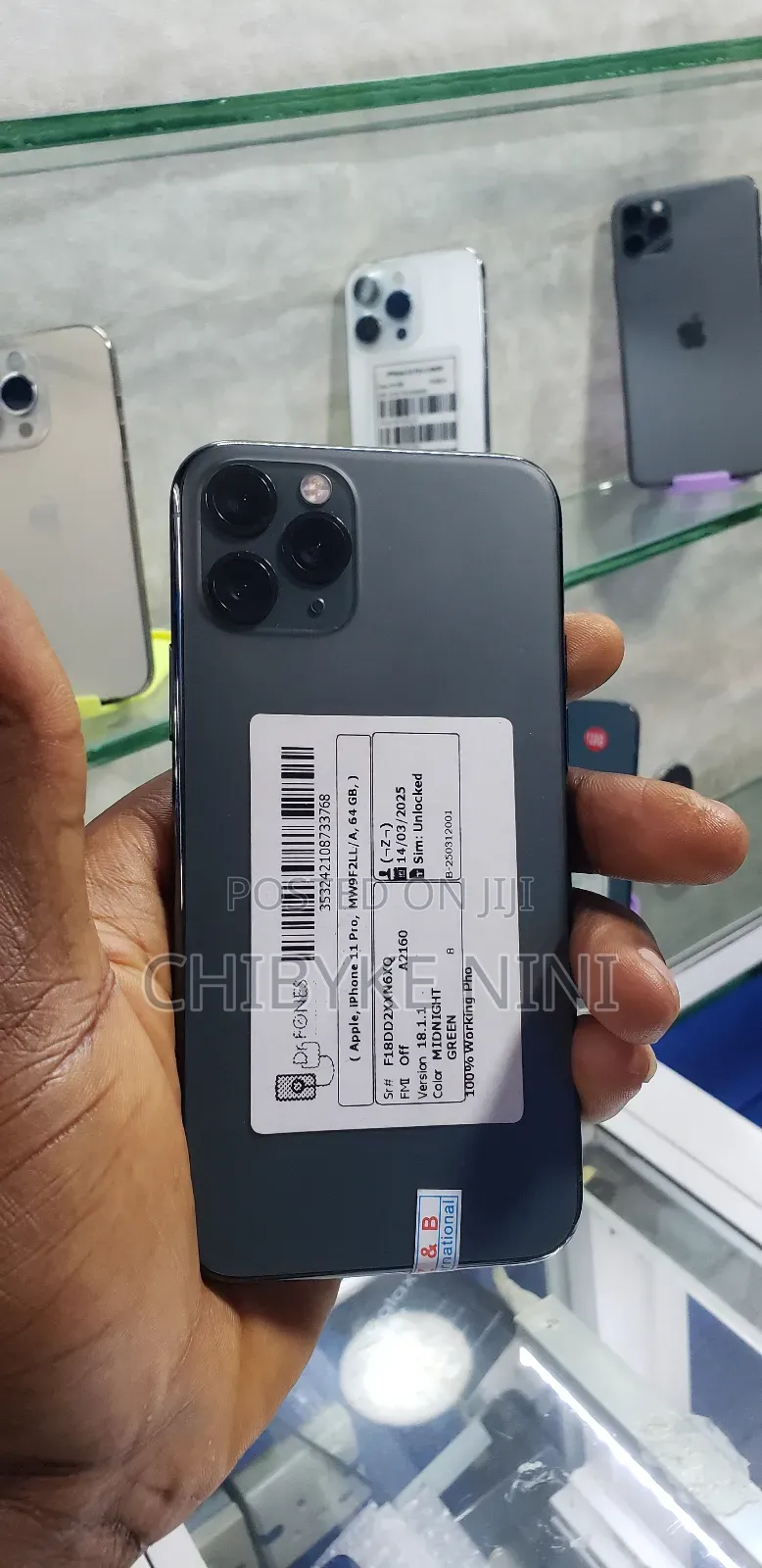 Apple iPhone 11 Pro 64 GB Gray