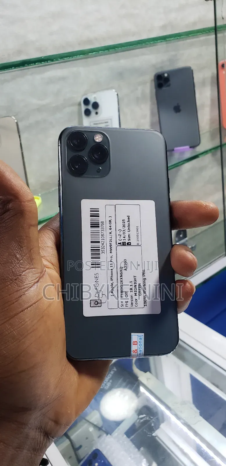 Apple iPhone 11 Pro 64 GB Gray