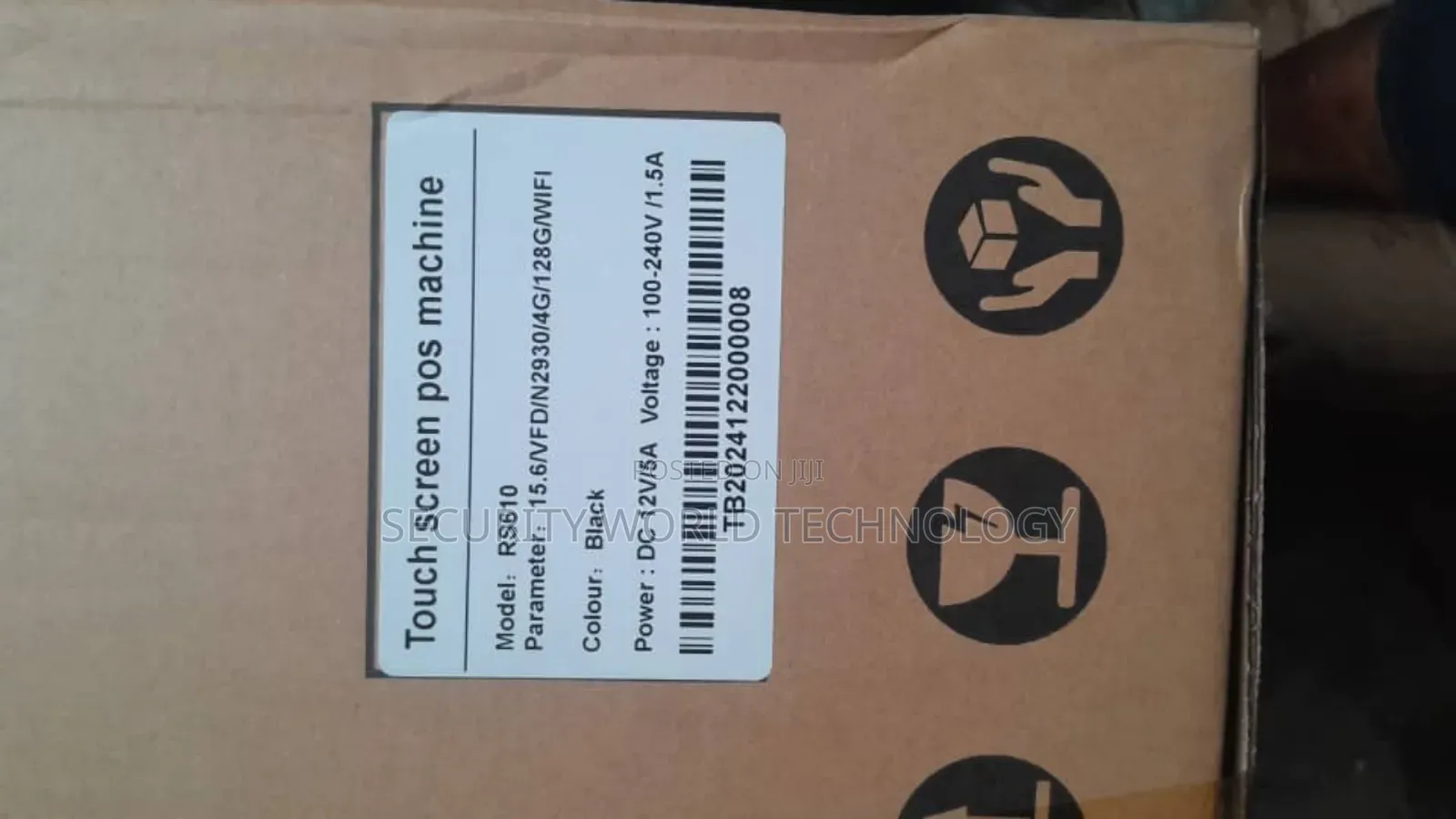 Double Touch Screen Pos Machine