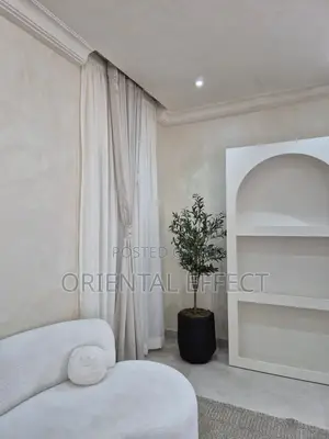 Artificial Olive Tree (180) With Matte Coral Pot ( Black)