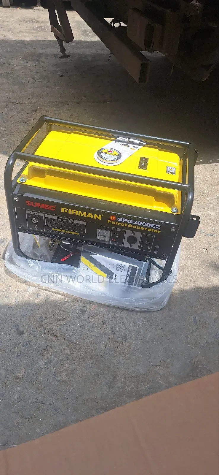 Sumec Firman Spg3000e2 3kva Generator(Pure Copper) With Key