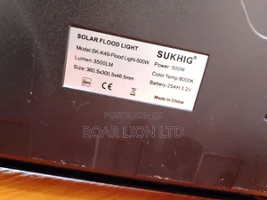 500w Solar Flood Light