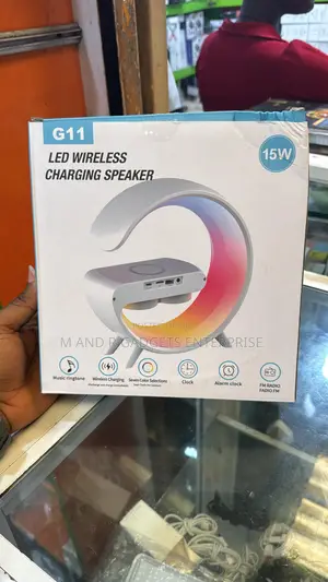 Led Wireless Charging Speaker
