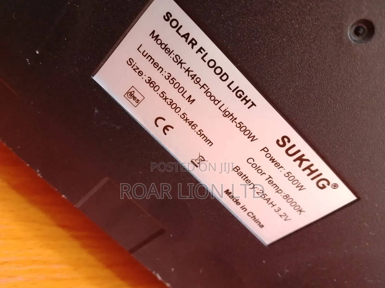 500w Solar Street Light