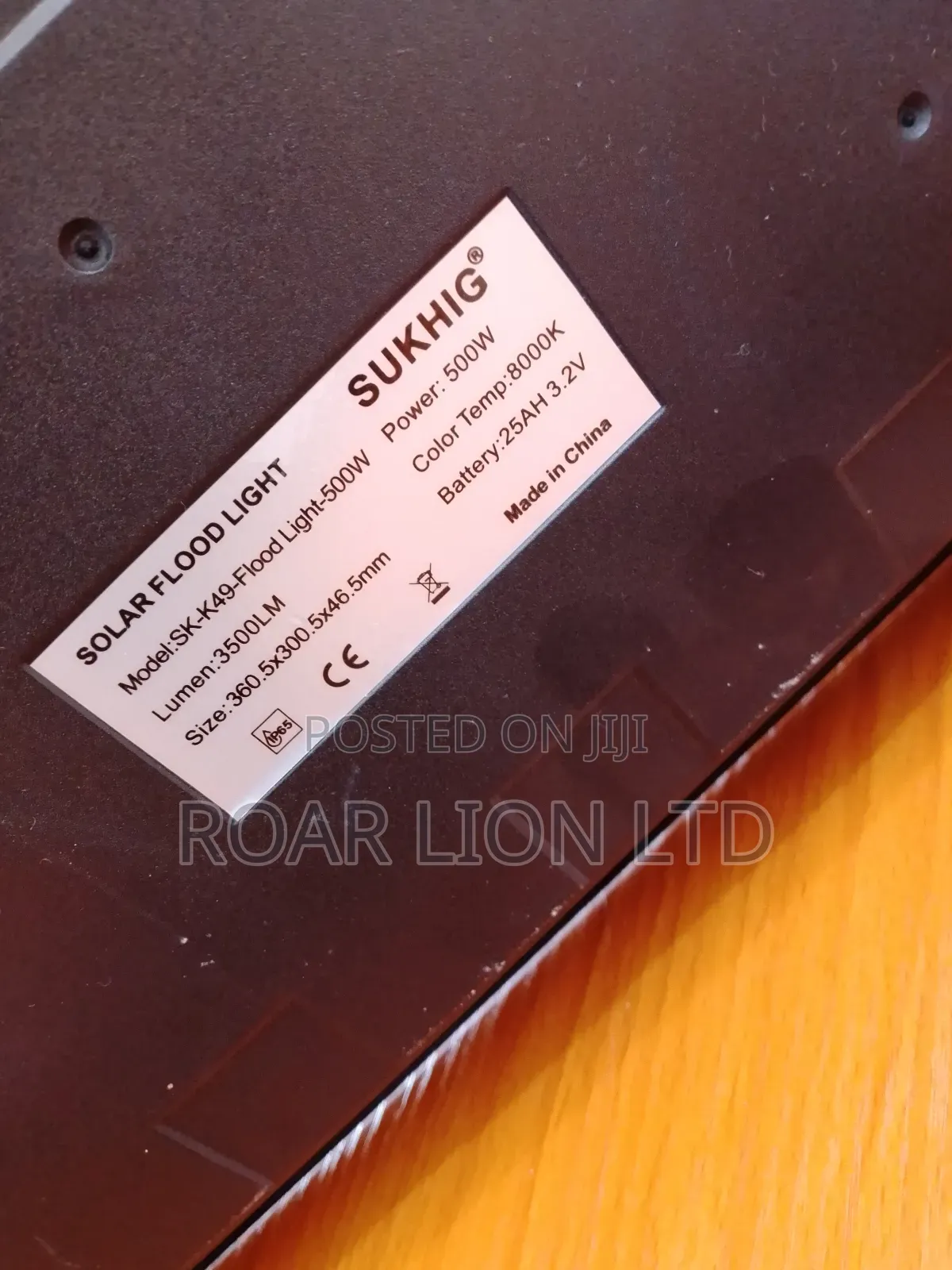 500w Solar Street Light