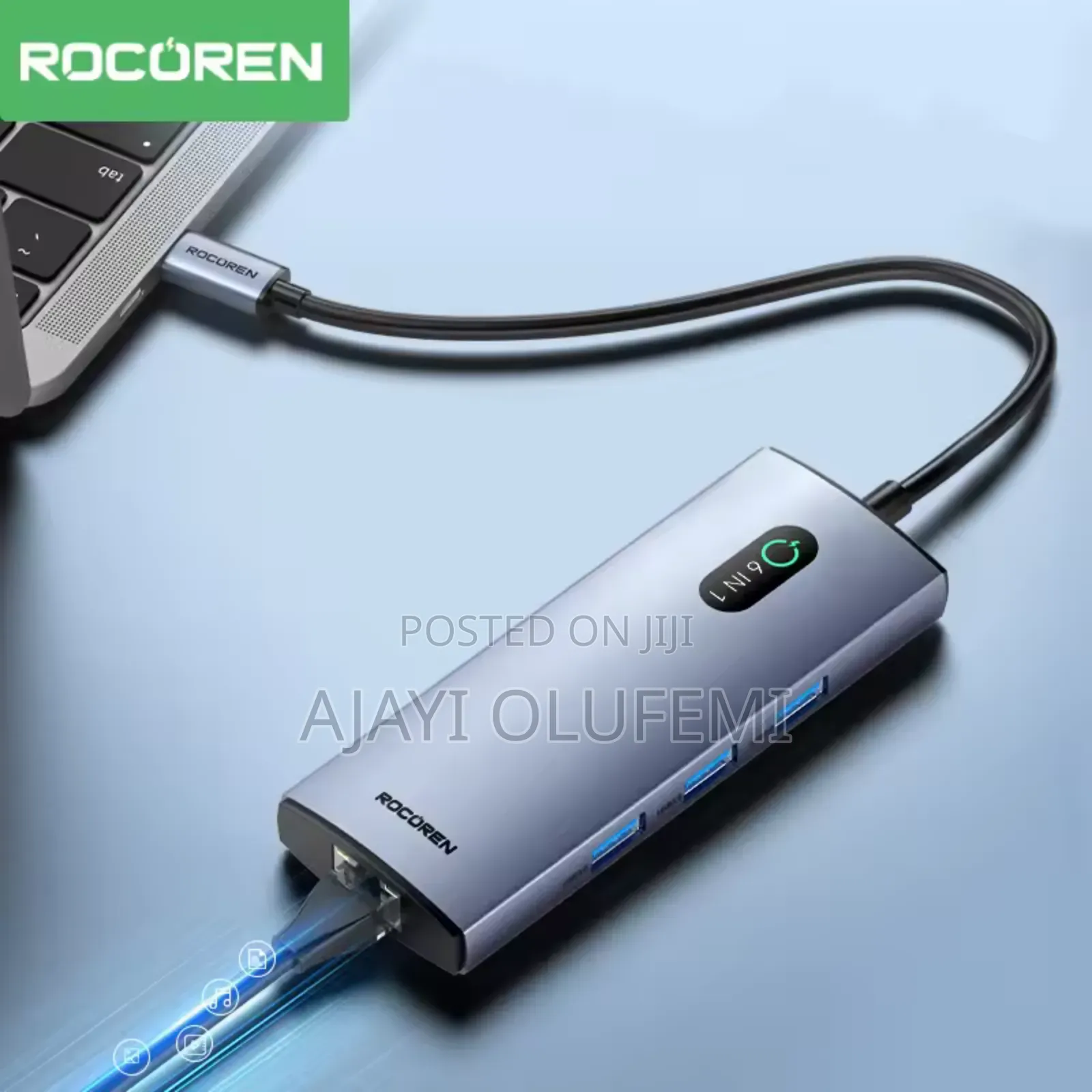 Rocoren 6 in 1 Type C Docking Station