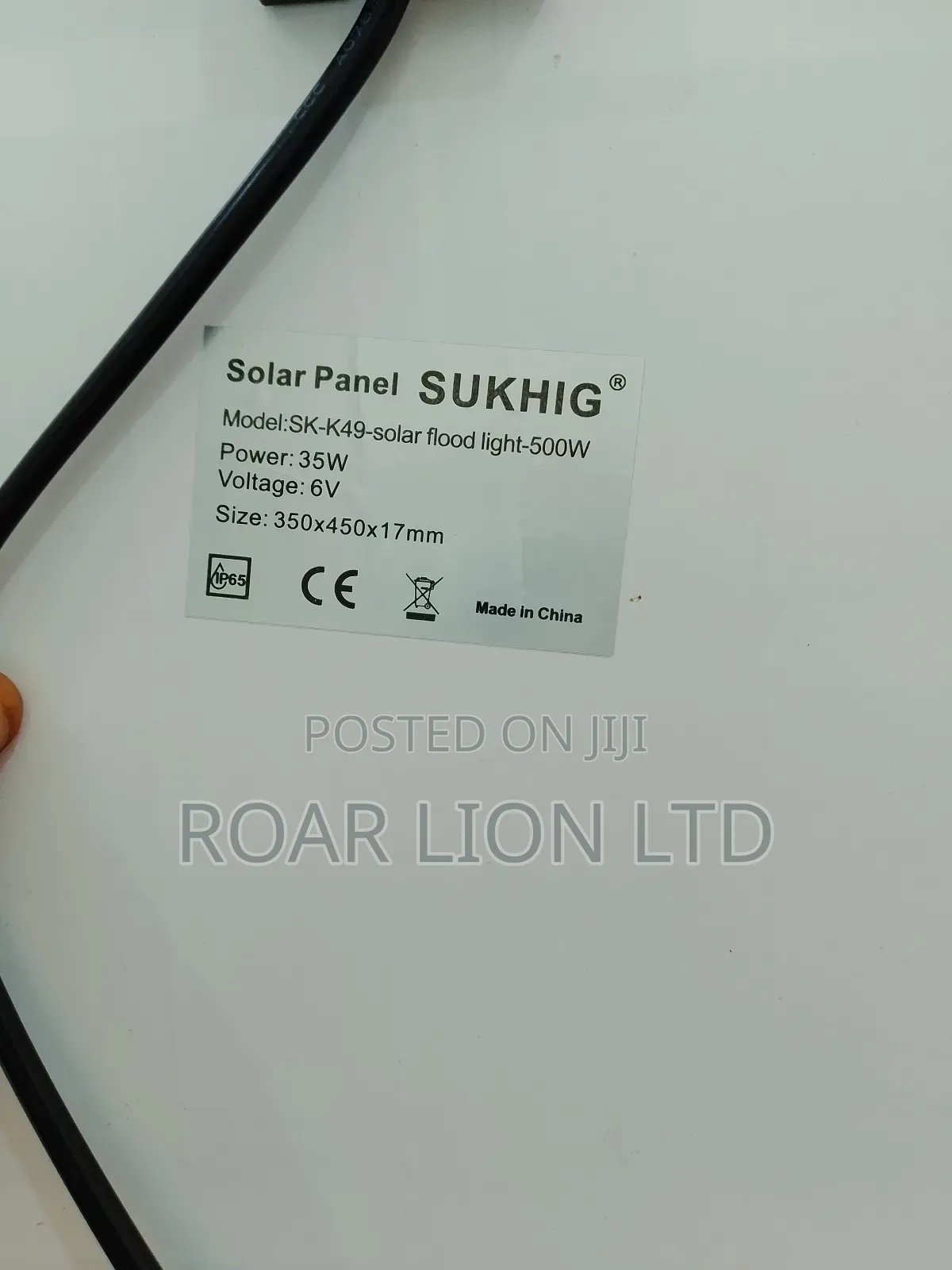 500w Solar Flood Light