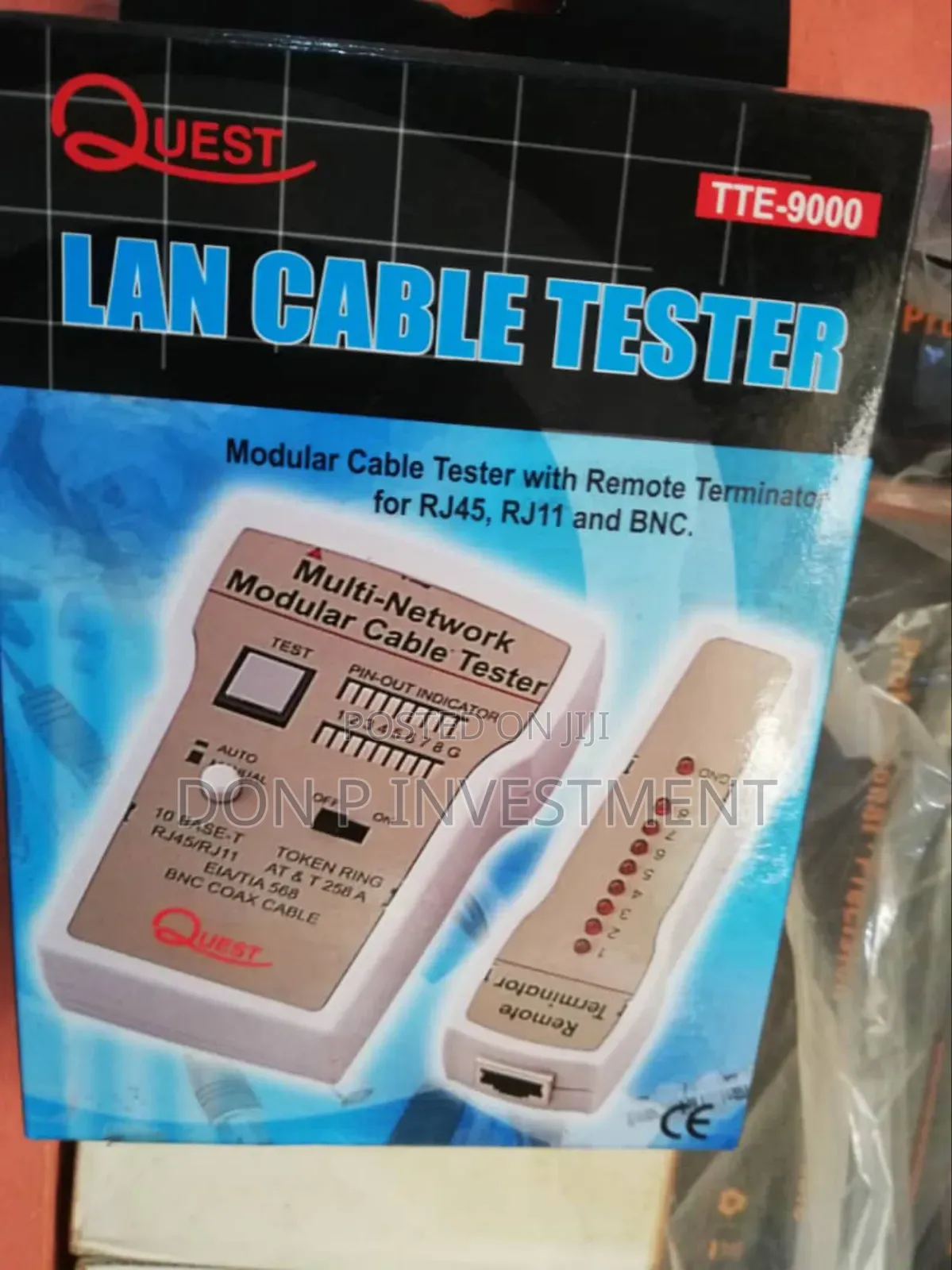 Quest Tte-9000 Lan Cable Tester