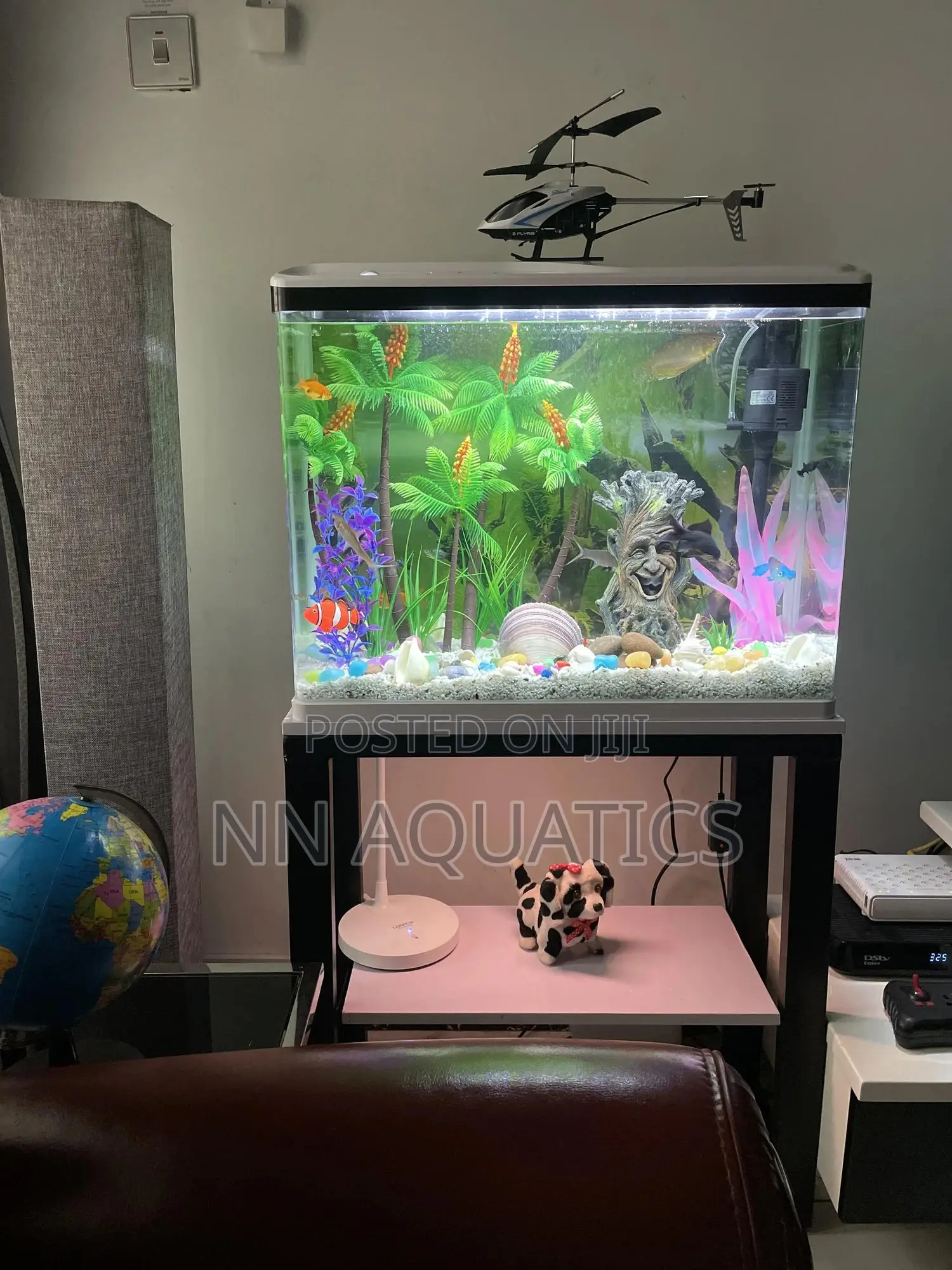 Imported Tank With Stand
