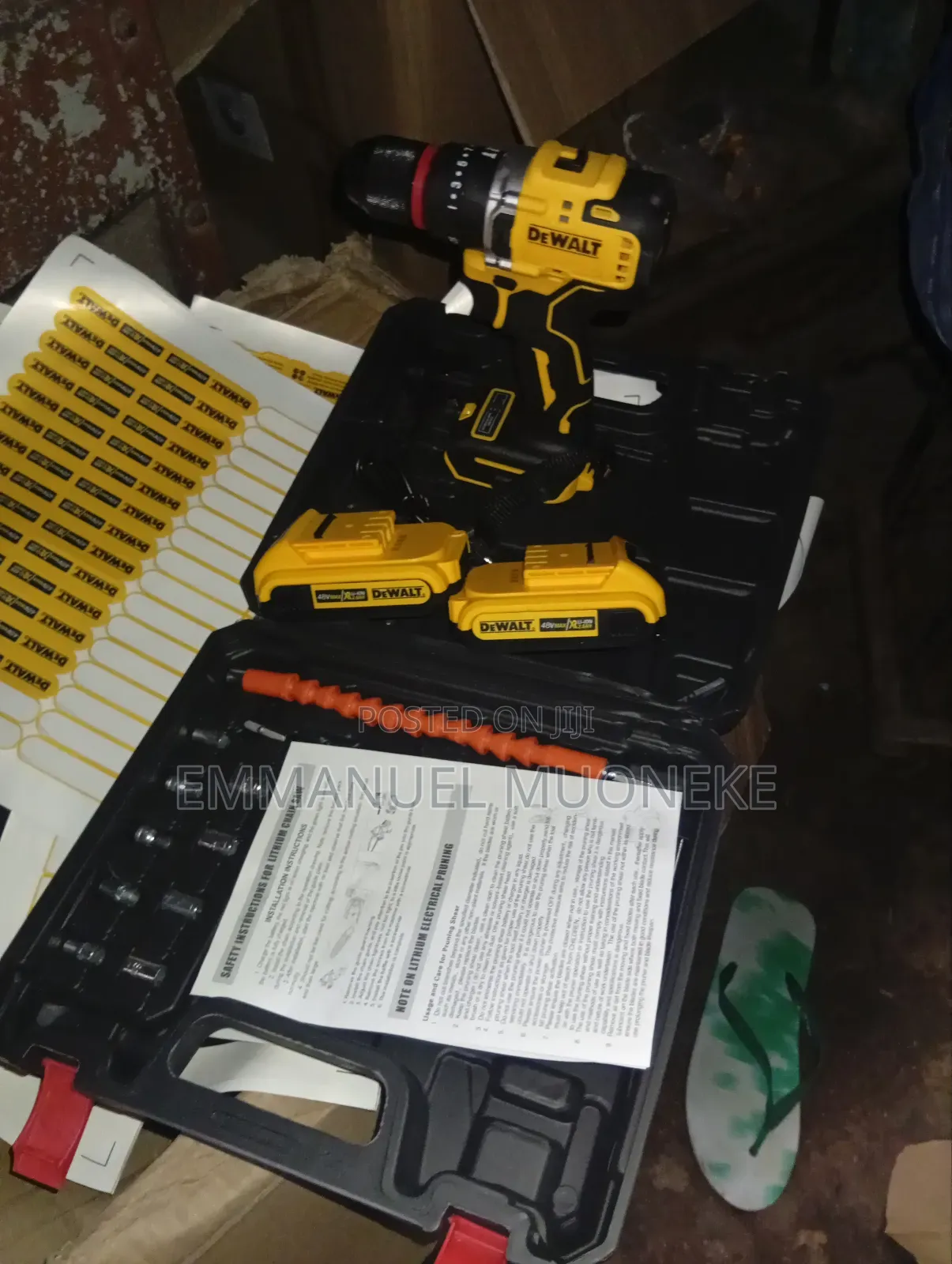 Original Dewalt Battery Drill Brushless