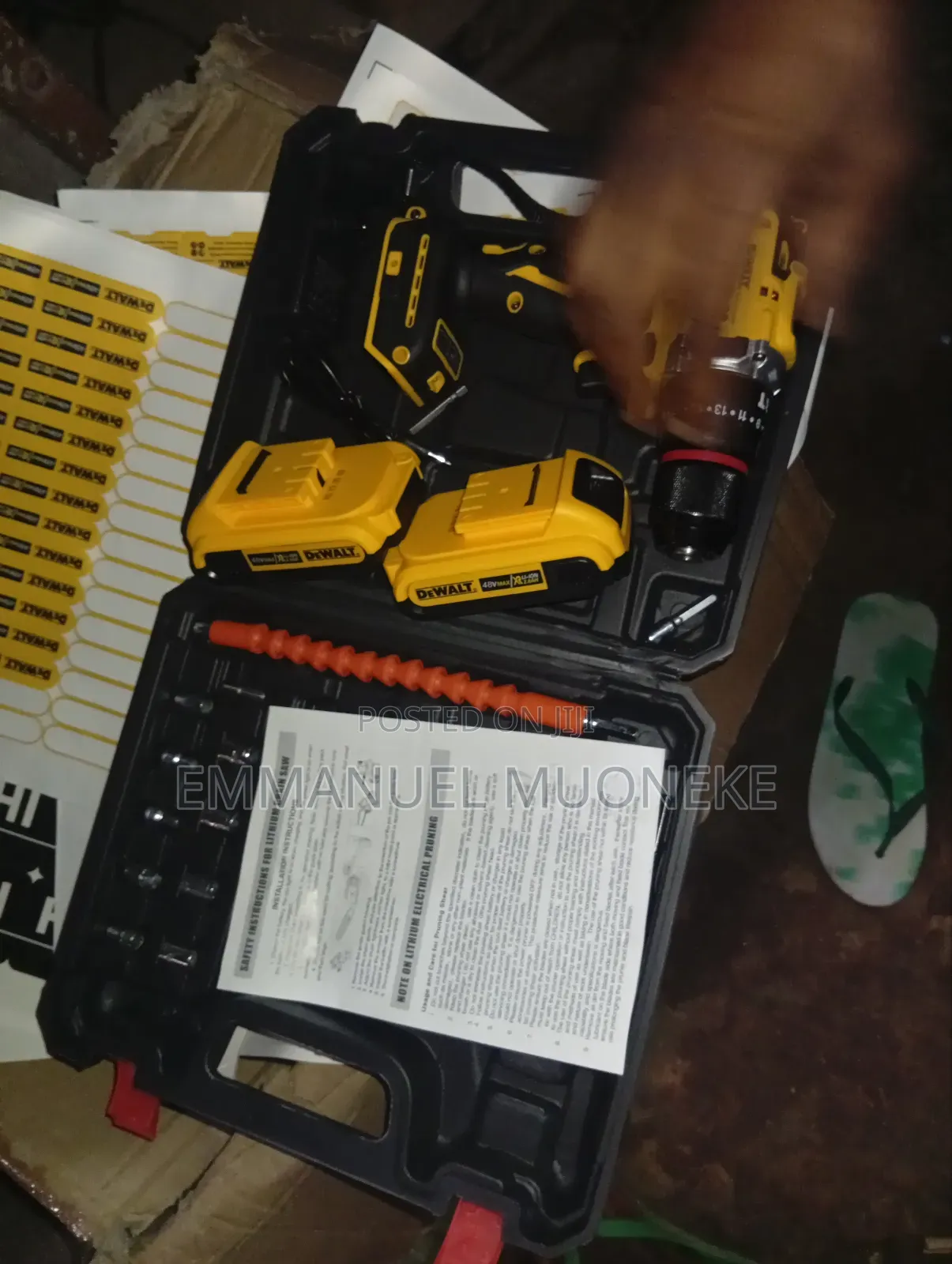 Original Dewalt Battery Drill Brushless