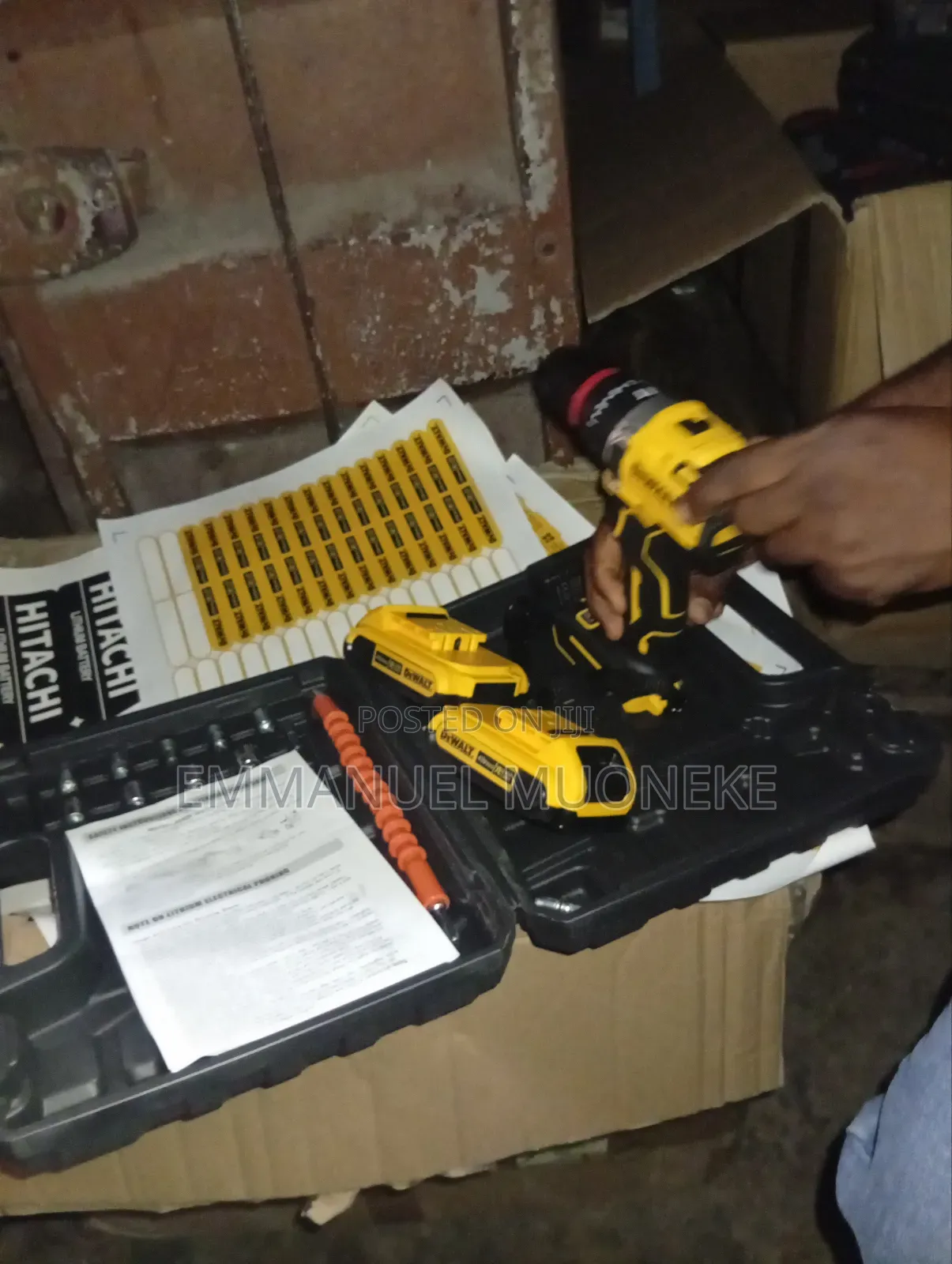 Original Dewalt Battery Drill Brushless