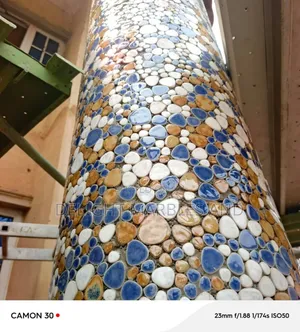 Mosaic Tiles Pillars Cladding