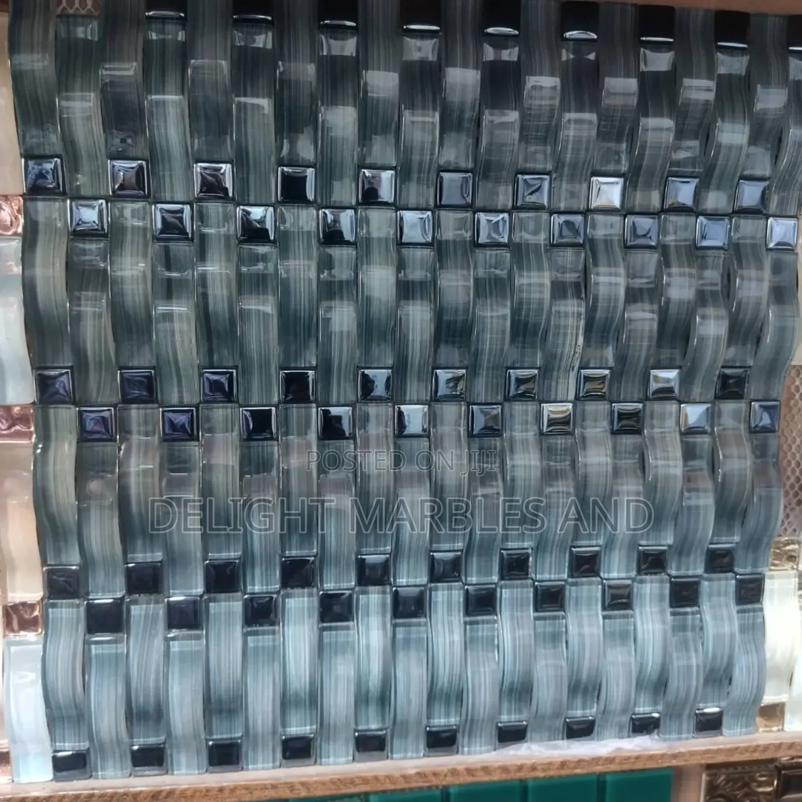 Mosaic Tiles Pillars Cladding