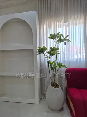 Artificial Fortune Tree 165cm With Pastel Granite Mango Pot
